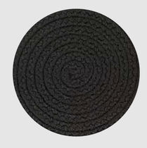 Contemporary rug / plain / PP / round