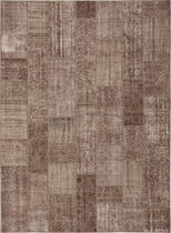 Contemporary rug / plain / wool / rectangular