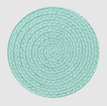 Contemporary rug / plain / PP / round
