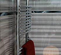 Hot water towel radiator / electric / steel...