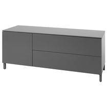 Contemporary sideboard / oak / walnut /...