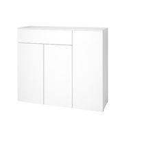 Contemporary entryway cabinet / wall-mounted...