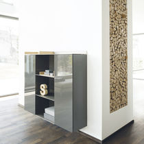 Wall-mounted sideboard / contemporary /...