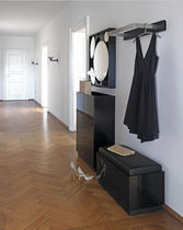 Contemporary entryway cabinet / wall-mounted...