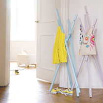 Floor coat rack / contemporary / metal /...