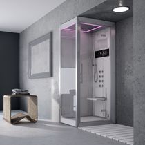 Hydromassage shower cubicle / glass / corner...