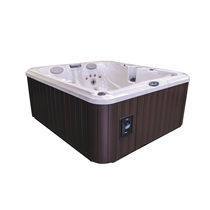 Built-in hot tub / above-ground / rectangular...