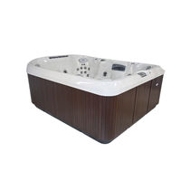 Above-ground hot tub / rectangular / 8-person...