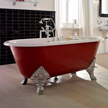 Bathtub with legs / oval / acrylic / cast...