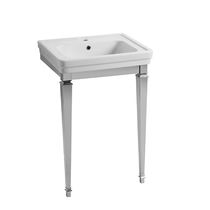 Metal washbasin stand