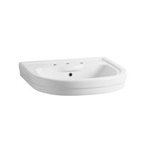 Countertop washbasin / rectangular / ceramic...