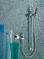 Recessed wall shower set / contemporary...