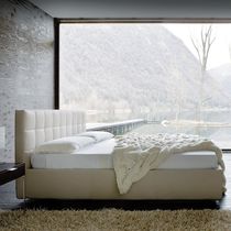 Double bed / contemporary / upholstered...
