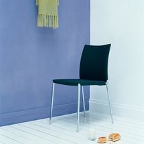 Contemporary chair / upholstered / with...
