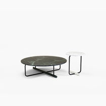 Contemporary coffee table / sheet steel...