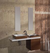 Indoor tile / bathroom / wall / ceramic