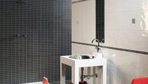 Indoor tile / bathroom / floor / ceramic