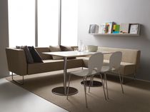 Modular upholstered bench / contemporary...