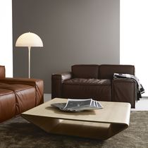 Contemporary coffee table / oak / walnut...