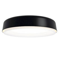 Contemporary ceiling light / round / glass...