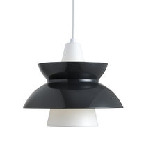 Pendant lamp / contemporary / brass