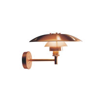 Contemporary wall light / outdoor / brass...