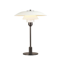Table lamp / contemporary / brass / chromed...