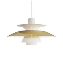 Pendant lamp / contemporary / aluminum /...
