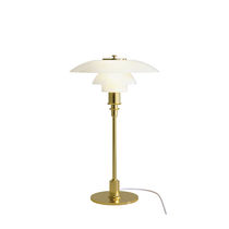 Table lamp / contemporary / brass / chromed...
