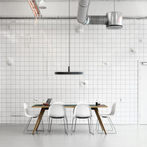 Pendant lamp / contemporary / cast aluminum...