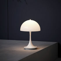 Portable lamp / cast aluminum / acrylic...