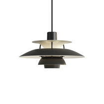 Pendant lamp / aluminum / contemporary /...