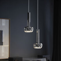 Pendant lamp / chrome / polished brass /...