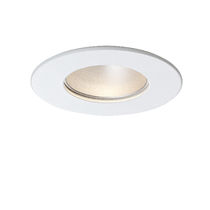Contemporary ceiling light / round / steel...