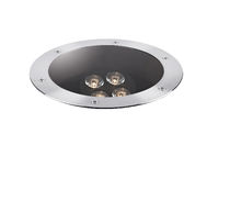 Recessed floor light fixture / LED / round...