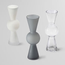 Contemporary vase / glass