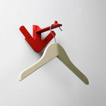 Wall-mounted coat rack / contemporary /...