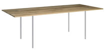 Contemporary table / walnut / solid wood...