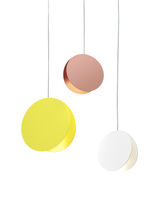 Pendant lamp / copper / steel / stainless...