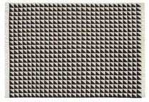 Contemporary rug / geometric pattern / wool...