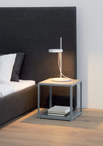 Table lamp / aluminum / marble / contemporary
