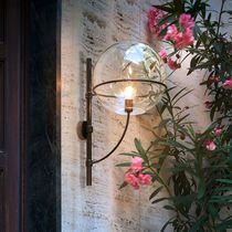 Contemporary wall light / outdoor / lacquered...