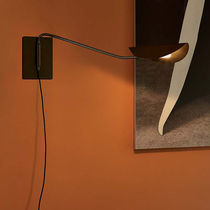 Contemporary wall light / metal / LED /...