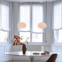 Pendant lamp / contemporary / metal / glass