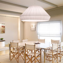Pendant lamp / contemporary / nickel / iron