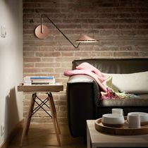 Contemporary wall light / aluminum / polycarbonate...