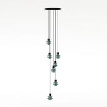 Pendant lamp / contemporary / borosilicate...