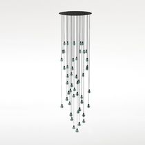 Pendant lamp / contemporary / borosilicate...