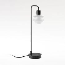 Table lamp / contemporary / blown glass...