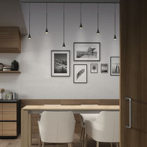 Pendant lamp / contemporary / aluminum /...